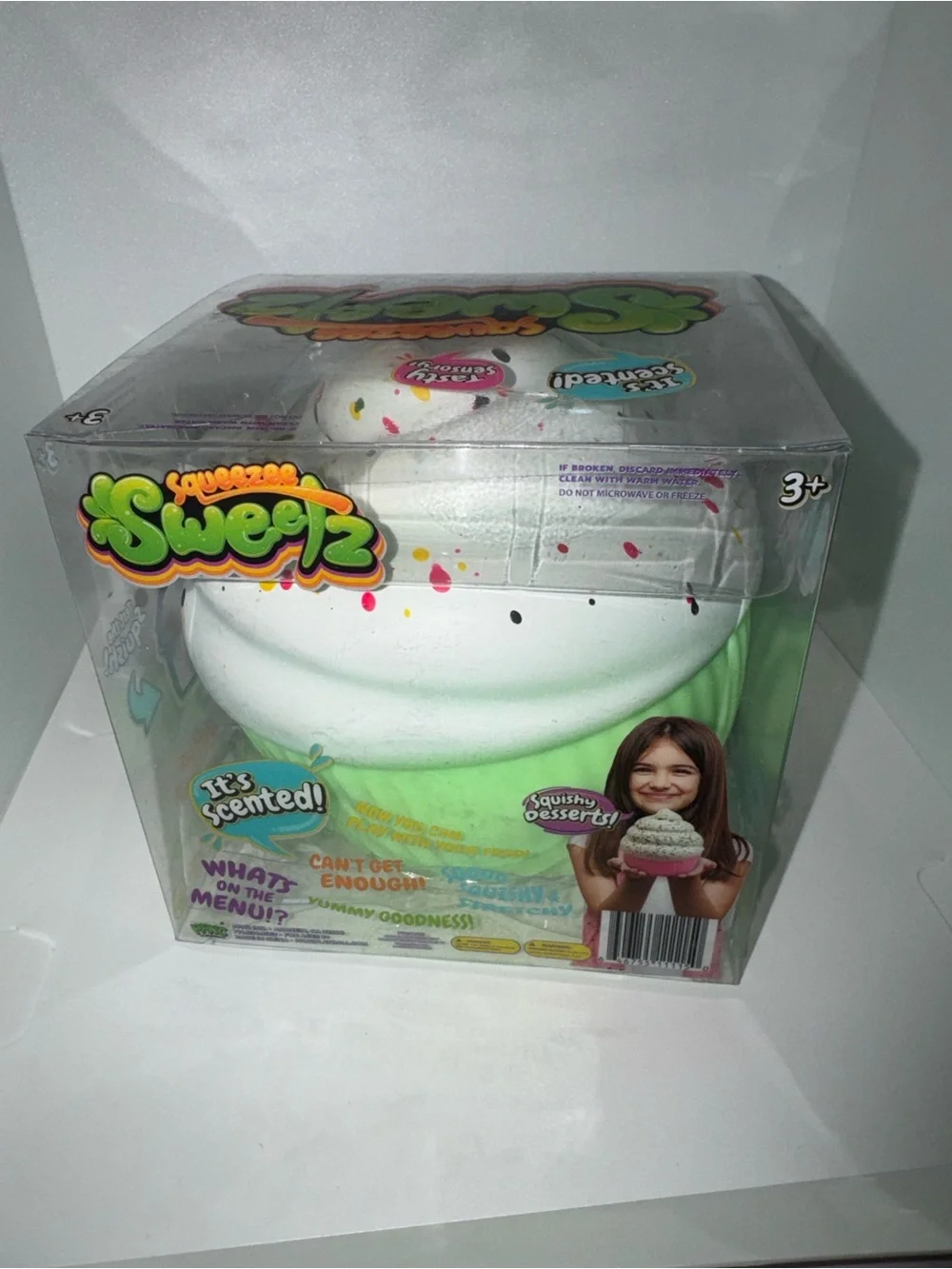 White Scented Squishy Toy -